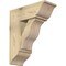 Ekena Millwork Funston Traditional Rough Sawn Bracket w/ Offset Brace, Douglas Fir, 8"W x 20"D x 24"H BKT0806X20X24FST01RDF - alternate 1